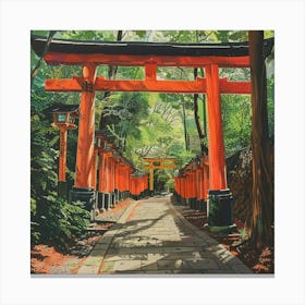 Fushigi Gate 7 Canvas Print