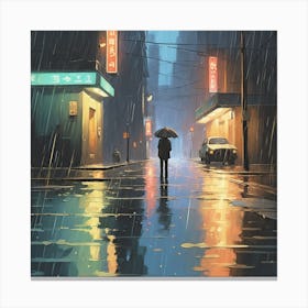 Rainy Day 7 Canvas Print