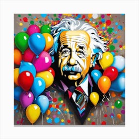 Albert Einstein Canvas Print