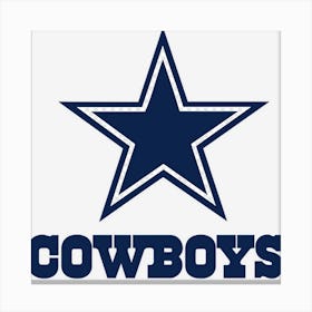 Limited Edition Cowboys Merch Hskpi Canvas Print