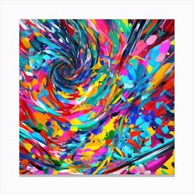 Abstract Painting 1 Canvas Print