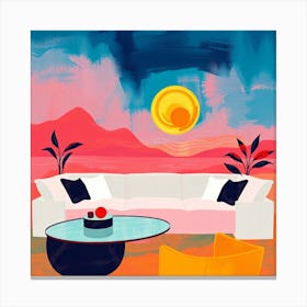 Living Room Canvas Print