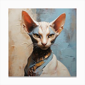 Sphinx-cat 8 Canvas Print