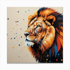 Lion's looks Canvas Print