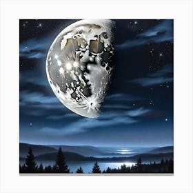 Full Moon 3 Canvas Print