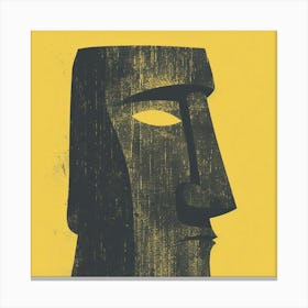 Head Of A Man Canvas Print