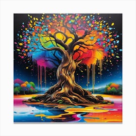 Tree Of Life 167 Canvas Print