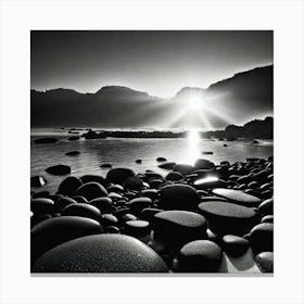 Rocky Shore Canvas Print