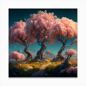 Cherry Blossoms Canvas Print