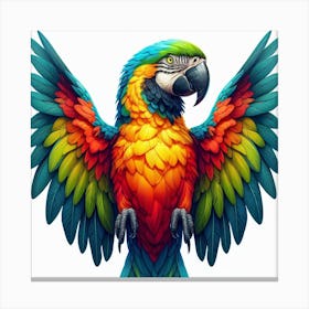 Parrot of Macaw 1 Canvas Print