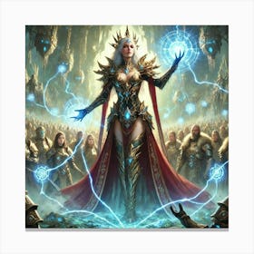 Queen Sorath Mantleborn Dominion Canvas Print