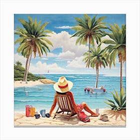 Beach Canvas Print Canvas Print