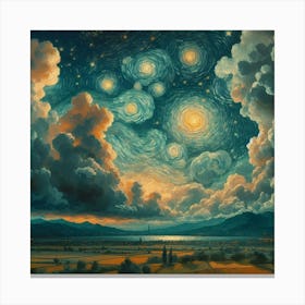 Arizona Night by dee Canvas Print