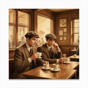 Coffee Shop 7 Canvas Print