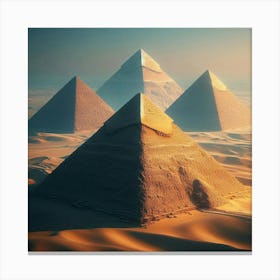 Pyramids Of Giza 1 Canvas Print