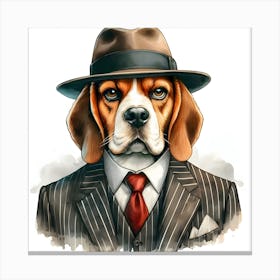 OGD- Original Gangster Dog~ Reimagined 2 Canvas Print