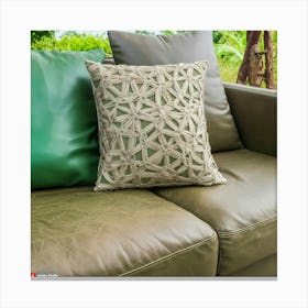 Cushion Artistic Style On Sofa 38319 (4) Canvas Print