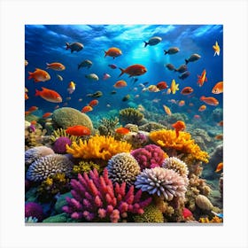 Coral Reef Canvas Print