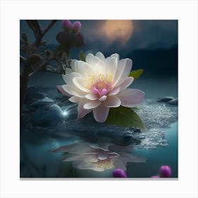 Lotus Flower 2 Canvas Print