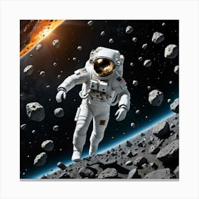 In the Heart of the Galaxy: An Astronaut's Tale Canvas Print