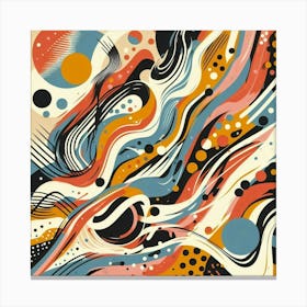 Abstract Abstract Painting 4 Canvas Print