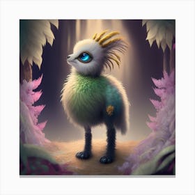 Bird Of The Forest Canvas Print