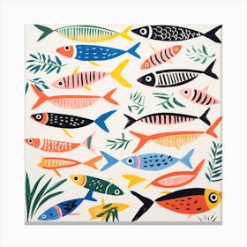 Sardines From Amsterdam 4 Canvas Print