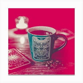 A Black And White Medium Shot Of A Coffe U Uox7xmsqirajq89mn5va O87ja9w5qiyzjjvqrvb2cq Canvas Print