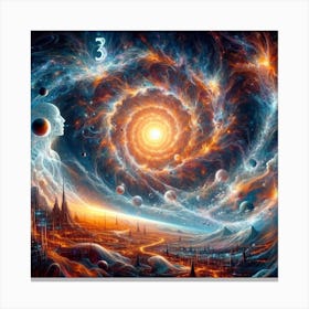 Cosmonaut Canvas Print