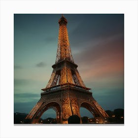 Eiffel Tower 9 Canvas Print