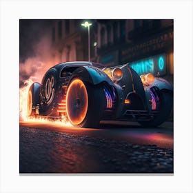 Futuristic Car 1 Canvas Print