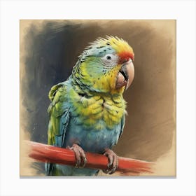 Parrot 25 Canvas Print