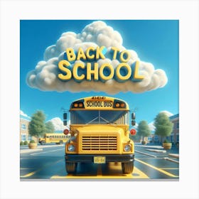 Back To School Canvas Print