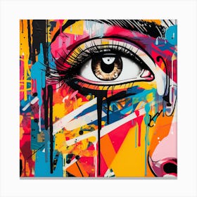 Street Art 1 Canvas Print