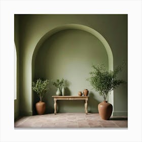 Sage Green 1 Canvas Print