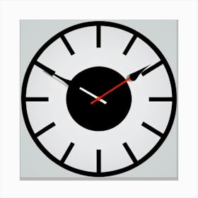 Clock 2 Canvas Print