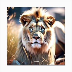 Lion art 34 Canvas Print