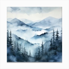 Smoky Mountains 2 Canvas Print