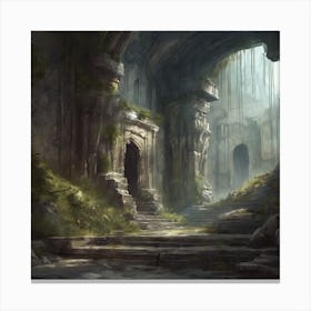 Dungeons And Dragons 21 Canvas Print