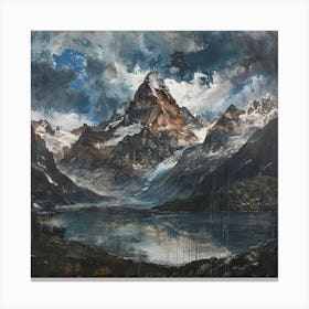 Mountain Lake Canvas Print