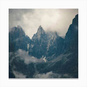 Dolomite Mountains Canvas Print