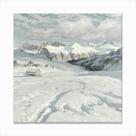 Winter 11 7 Canvas Print