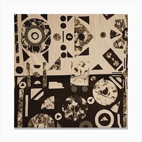 Abstract Collage 2 Canvas Print