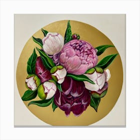 Peonies 1 Canvas Print