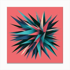 Abstract - Starburst Canvas Print