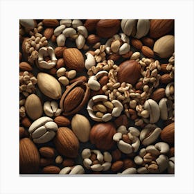 Nuts And Seeds 19 Canvas Print