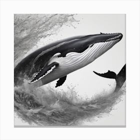 Humpback Whale Canvas Print