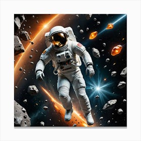 The Final Frontier: Exploring the Planets and Asteroids Canvas Print