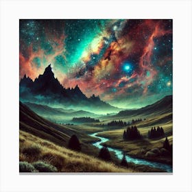 Galaxy Wallpaper 59 Canvas Print