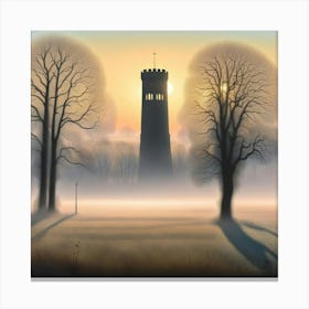 Foggy Morning Canvas Print